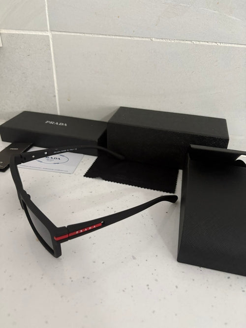 MENS BLACK PRADA SUNGLASSES